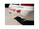 SUPERSPRINT REAR TERMINAL RIGHT RACING 145X95 (STANDARD BUMPER) MERCEDES A207 E 300 CABRIO V6 (252 HP) 2011-2013