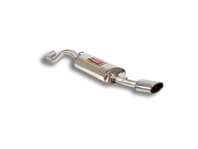 SUPERSPRINT REAR EXHAUST INOX 145X95 SEAT LEON 00 1.9 TDI (110 HP) 00-05