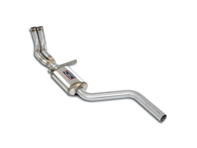SUPERSPRINT Y LINK PIPE + FRONT EXHAUST ALFA ROMEO 1600 SPIDER "DUETTO" (OSSO DI SEPPIA) 66-68