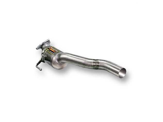 SUPERSPRINT FRONT EXHAUST SECTION + CATALYST LEFT  PORSCHE 955 CAYENNE S 4.5I V8 (340 HP) 03-06