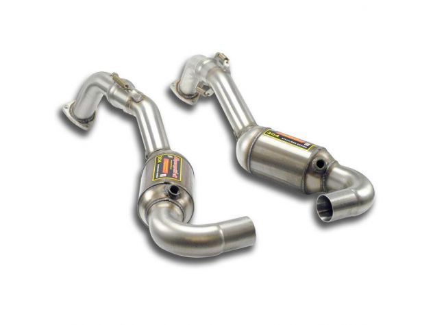 SUPERSPRINT FRONT EXHAUST RH/LH WITH CATALYST PORSCHE 987 BOXSTER 2.7I (240 HP- 245 HP) 05-08