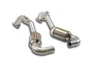 SUPERSPRINT FRONT EXHAUST RH/LH WITH CATALYST PORSCHE 987 BOXSTER RS60 SPYDER 3.4I (303 HP) 2008