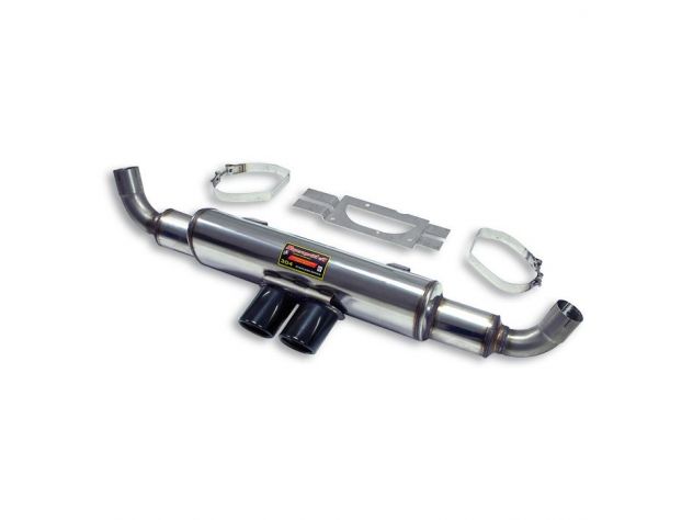 SUPERSPRINT REAR TERMINAL 90 CENTRAL EXIT PORSCHE 997 TARGA 4S 3.8I (360 HP) 06-08