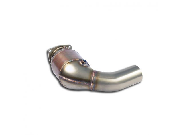 SUPERSPRINT LEFT FRONT EXHAUST WITH CATALYST PORSCHE 997 GT2 RS 3.6 (620 HP) 2010-2012