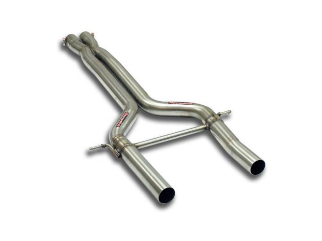 SUPERSPRINT CENTRAL PIPES X LINK PIPE PORSCHE PANAMERA 4 3.6I V6 (300 HP) 2010-2013