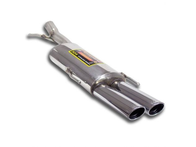 SUPERSPRINT REAR EXHAUST 90X 70 RS LOOK AUDI A4 (BERLINA+ AVANT) 1.8I TURBO (150- 180 HP) FINO AL 2000