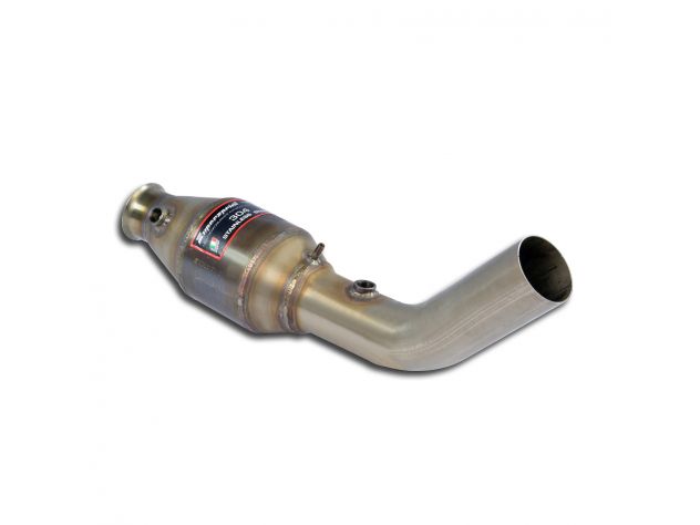 SUPERSPRINT FRONT EXHAUST SECTION LEFT WITH CATALYST LAMBORGHINI MURCIELAGO LP 640 V12 07+