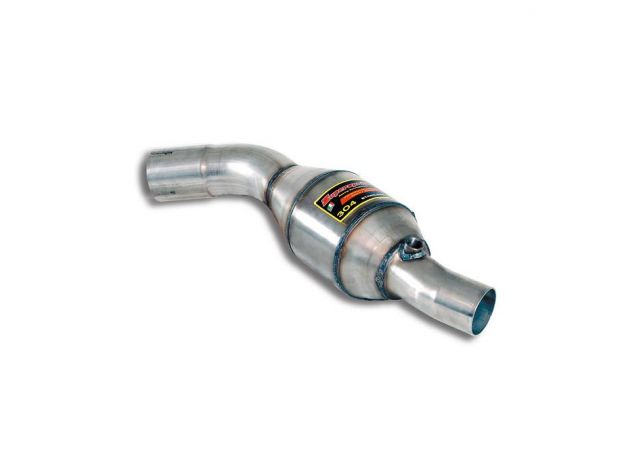 SUPERSPRINT FRONT EXHAUST SECTION RIGHT WITH CATALYST FERRARI F430 CHALLENGE (483 HP) 07-09