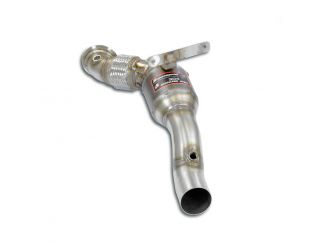 DOWNPIPE SINISTRO + CATALIZZATORE  SUPERSPRINT FERRARI 488 PISTA 3.9L V8 BI-TURBO (720 HP) 2018-2019