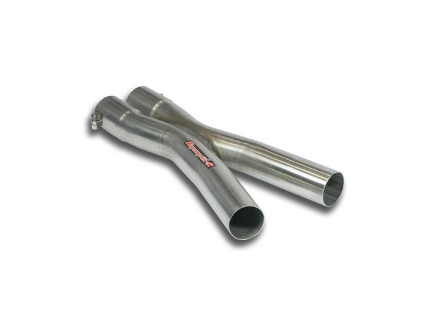 SUPERSPRINT EXHAUST LINK PIPE + X PIPE RANGE ROVER L322 4.2I V8 SUPERCHARGED (MOTORE FORD- 395 HP) 05-09