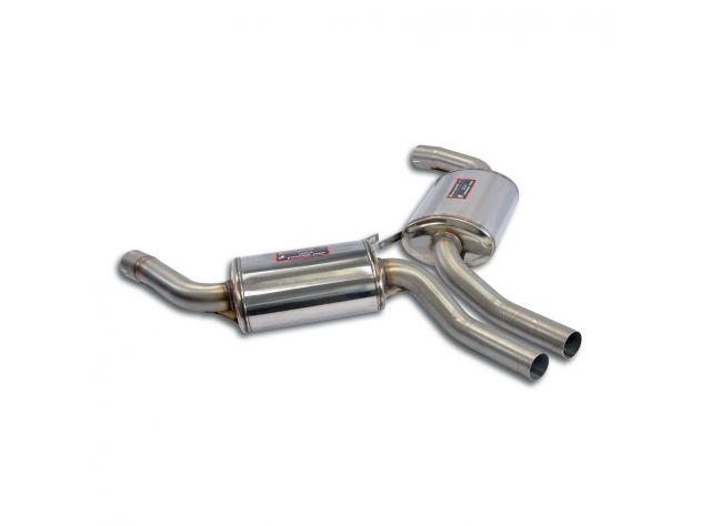 SUPERSPRINT CENTRAL EXHAUST RH/LH RANGE ROVER L322 4.2I V8 SUPERCHARGED (MOTORE FORD- 395 HP) 05-09