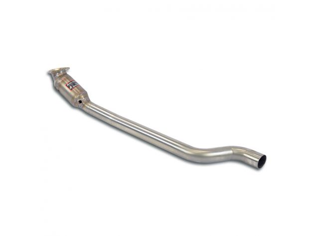 SUPERSPRINT FRONT EXHAUST SECTION WITH CATALYST LEFT  MASERATI GRANCABRIO SPORT 4.7I V8 (450 / 460 HP) 18-19 (CON VALVOLA)