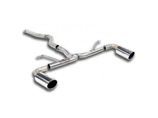 SUPERSPRINT CONNECTING PIPE + REAR PIPES O 100 BMW F32 COUPÈ 420DX (B47- 190 HP) 2015-2016