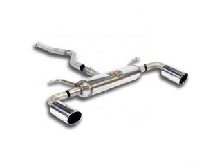 SUPERSPRINT CONNECTING PIPE + REAR PIPES O 100 BMW F32 COUPÈ 420DX (B47- 190 HP) 2015-2016