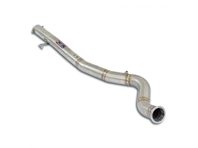 SUPERSPRINT CENTRAL EXHAUST PIPE MERCEDES C118 CLA 45 AMG 4-MATIC+ (2.0T- 387 HP- MODELLI CON GPF) 2020+ (CON VALVOLA)