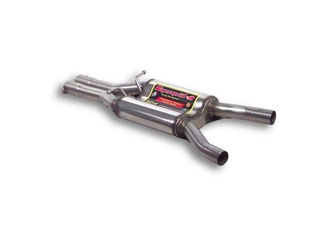 SUPERSPRINT CENTRAL EXHAUST AUDI A4 QUATTRO CABRIO 3.0I V6 (220 HP) 03-06