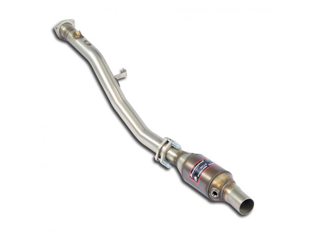 DOWNPIPE SINISTRO + CATALIZZATORE SUPERSPRINT AUDI S4 QUATTRO (BERLINA+ AVANT) 4.2I V8 (344 HP) 03-04