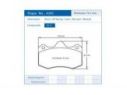 PAGID PAIR FRONT BRAKE PADS LOTUS EVORA 3.5 206 KW 05/09-04/16