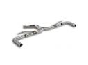 SUPERSPRINT REAR EXHAUST PIPE WITH Y LINK PIPE VW GOLF VII GTD 2.0 (184 HP) 2013+ (SOUND GENERATOR)