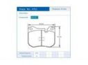 COPPIA PASTIGLIE ANTERIORI PAGID PORSCHE 944 2.5 120 KW 06/81-07/87