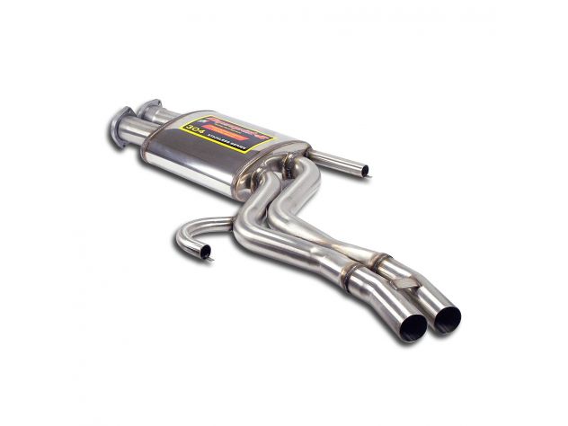 SUPERSPRINT CENTRAL EXHAUST INOX ALPINA B10 (E34 BERLINA+ TOURING) BI-TURBO 3.5I (6 CIL.) 89-94