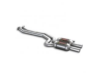 SEZIONE SCARICO ANTERIORE CON CATALIZZATORE DX/SX SUPERSPRINT BMW E60 (BERLINA) 530XI (N52 / N52N- 258 HP / 272 HP) 05+