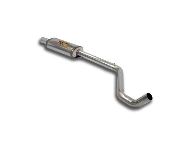 SUPERSPRINT CENTRAL EXHAUST AISI 409 FIAT 500 1.4I 16V (100 HP) 07-13