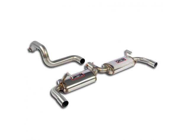 SUPERSPRINT REAR EXHAUST  FIAT 500 1.4I 16V (100 HP) 07-13