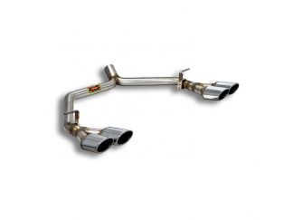 SUPERSPRINT REAR PIPE KIT RH/LH 4 EXIT 120 X 80 MERCEDES W163 ML 400 CDI 2004