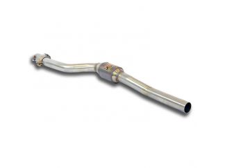 SUPERSPRINT FRONT EXHAUST SECTION LEFT WITH CATALYST 100 CPSI MERCEDES S210 E 430 V8 (S.W.) 98-02