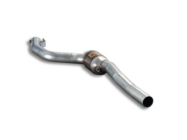 SUPERSPRINT FRONT EXHAUST SECTION WITH CATALYST LEFT  MERCEDES W211 E 500 V8 4-MATIC (M113- 5.0L- 306 HP) (BERLINA+ S.W.) 02-05