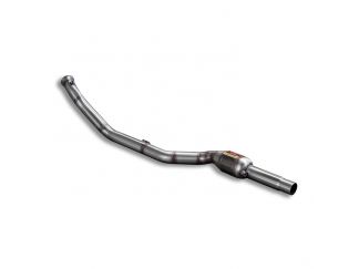 SUPERSPRINT TURBO EXHAUST PIPE KIT LEFT WITH CATALYST MERCEDES C215 CL 600 V12 BI-TURBO (500 HP) 03-04