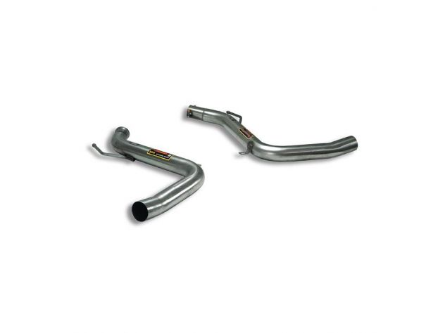 SUPERSPRINT LINK PIPES KIT RIGHT - LEFT FOR CENTRAL  MERCEDES C216 CL 500 / CL 550 4-MATIC V8 06-10