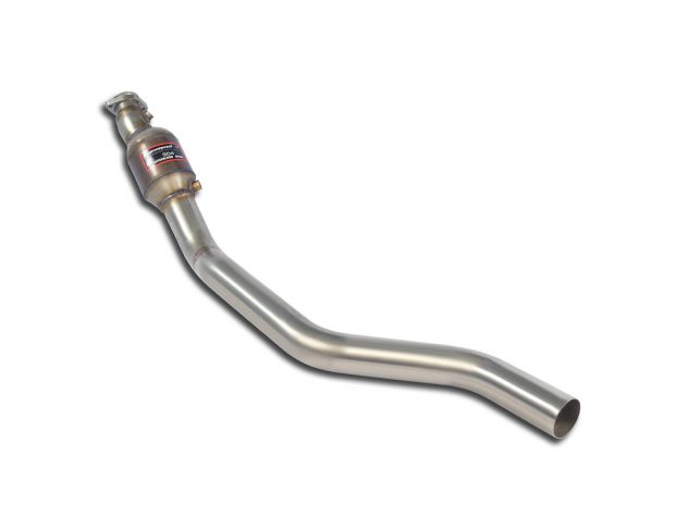 SUPERSPRINT TURBO EXHAUST PIPE KIT + CATALYST LEFT  MERCEDES W166 GLE 63 AMG SUV 5.5I BI-TURBO V8 (557 HP) 2015-2019 