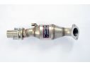 SUPERSPRINT FRONT EXHAUST SECTION WITH CATALYST LEFT  NISSAN GT-R 3.8 V6 BI-TURBO (485 HP) 2009-2011