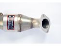 SUPERSPRINT FRONT EXHAUST SECTION WITH CATALYST LEFT  NISSAN GT-R 3.8 V6 BI-TURBO (570 HP) 2016+