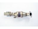 SUPERSPRINT FRONT EXHAUST SECTION WITH CATALYST RIGHT  NISSAN GT-R 3.8 V6 BI-TURBO (485 HP) 2009-2011