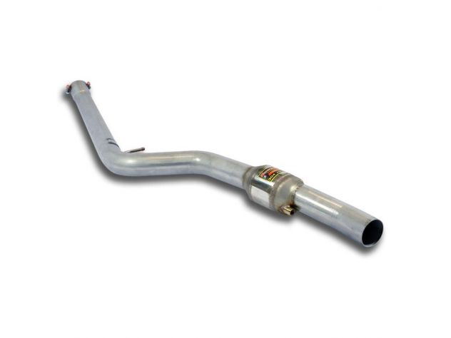 SEZIONE SCARICO ANTERIORE SINISTRO CON CATALIZZATORE SUPERSPRINT BMW E72 X6 ACTIVEHYBRID (MOTORE N63 485 HP) 05/2011-2012