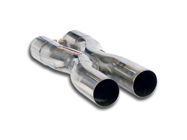 SUPERSPRINT CENTRAL EXHAUST PIPE X BMW F06 M6 GRAN COUPÈ V8 (560 HP) 2013-2018 (CON VALVOLA)