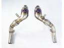 SUPERSPRINT TURBO EXHAUST PIPE KIT + CATALYST LEFT  BMW F10 M5 4.4 V8 "COMPETITION PACKAGE" (575 HP) 2016+ ("CAT-BACK" SYSTEM)