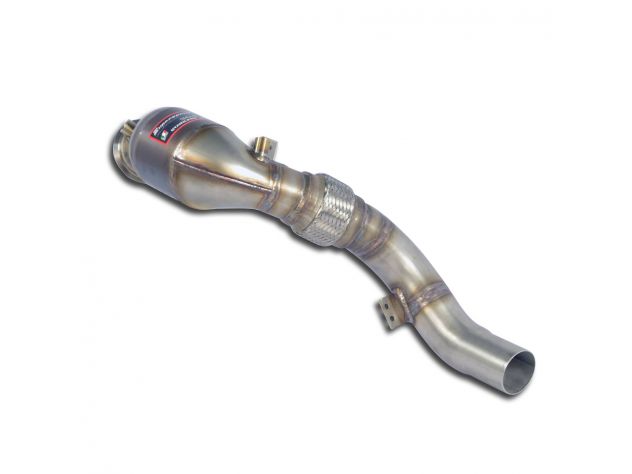 SUPERSPRINT TURBO EXHAUST PIPE KIT + CATALYST RIGHT  BMW F10 M5 V8 2012+ ("CAT-BACK" SYSTEM)