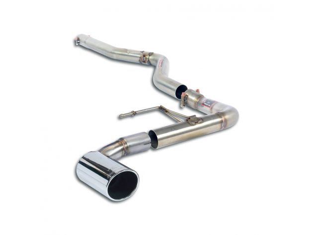 SUPERSPRINT CONNECTING PIPE + REAR PIPE O 90 BMW F20 / F21 LCI 114D (MOTORE B37- 95 HP) 2015+