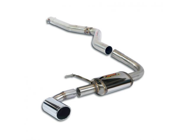 SUPERSPRINT CONNECTING PIPE + REAR PIPE O 90 BMW F20 / F21 LCI 114D (MOTORE B37- 95 HP) 2015+