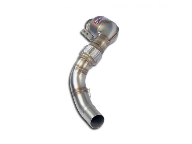 SUPERSPRINT TURBO PIPE KIT+CATALYST LEFT FOR CAT-BACK SYSTEM ALPINA B6 F12- F13 4.4I V8 EDITION 50 600HP 2015-2016