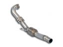 SUPERSPRINT TURBO EXHAUST PIPE KIT + CATALYST 100 CPSI VW SCIROCCO 2.0 TSI (180 HP- 220 HP) 2015-2017