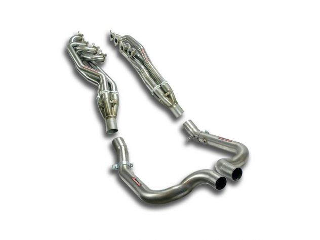 SUPERSPRINT HEADERS RH/LH + LINK PIPE SET  PORSCHE PANAMERA S / 4S 4.8I (400 HP) 2010-2013