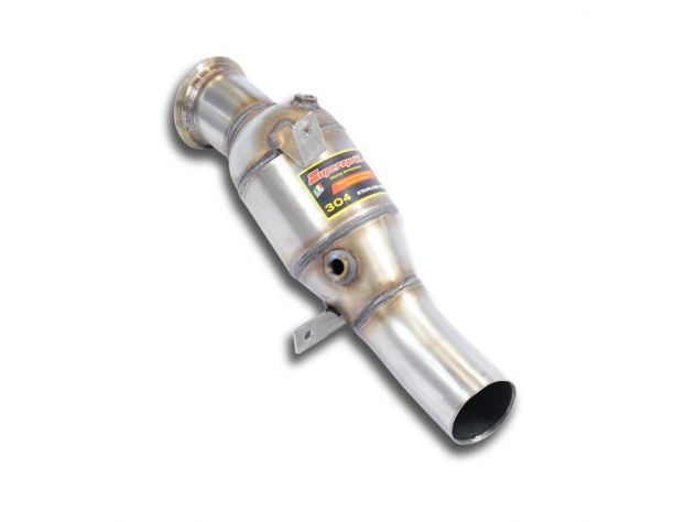 DOWNPIPE KIT + CATALIZZATORE 100CPSI WRC SUPERSPRINT BMW F01 / F02 740I (MOTORE N55) 09+