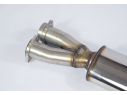 SUPERSPRINT CENTRAL EXHAUST MERCEDES A208 CLK 430 CABRIO V8 (279 HP) 98-03 (CAT. SERIE USCITA SDOPPIATA)