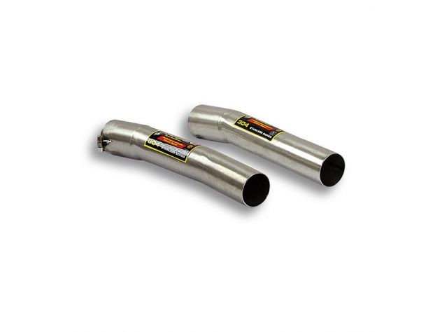 SUPERSPRINT LINK PIPES KIT FOR OEM CENTRAL PIPE MERCEDES W210 E 50 AMG V8 (BERLINA) (347 HP) 97-98