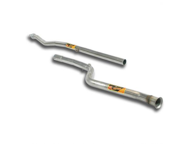 SUPERSPRINT CENTRAL EXHAUST PIPE PEUGEOT 106 1.6 RALLYE 16V (118 HP) FINO AL 2000